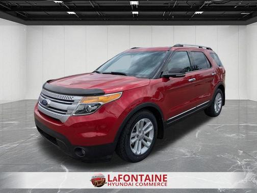 Red Candy Metallic Tinted Clearcoat 2012 Ford Explorer XLT