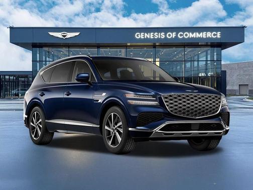 Capri Blue 2026 Genesis GV80 3.5T Advanced