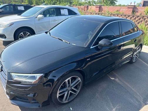 Mythos Black Metallic 2019 Audi A3 2.0T Premium