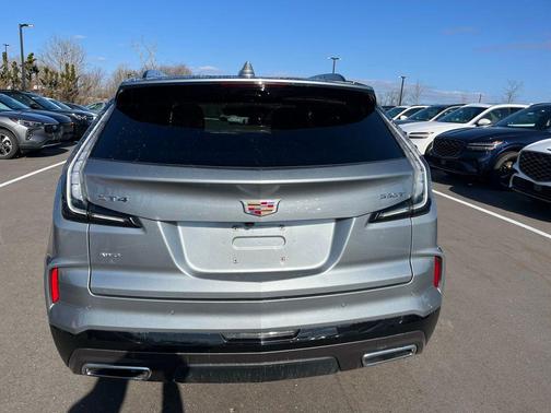 Silver Metallic 2025 Cadillac XT4 Sport