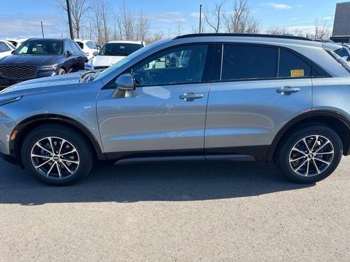 Silver Metallic 2025 Cadillac XT4 Sport