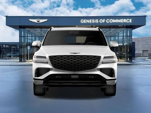 Alta White 2026 Genesis GV80 3.5T Prestige Black