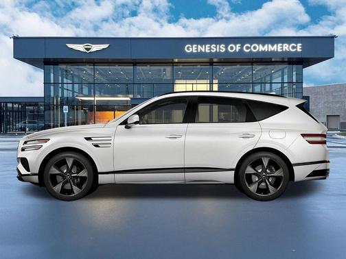 Alta White 2026 Genesis GV80 3.5T Prestige Black