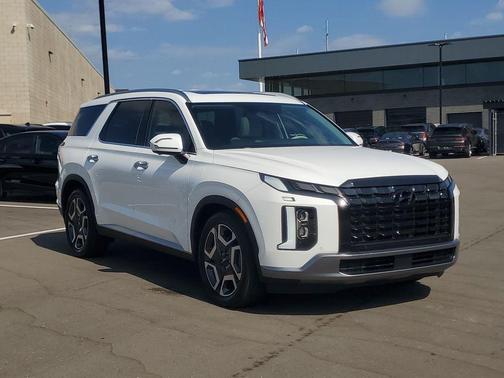 White 2024 Hyundai PALISADE Limited