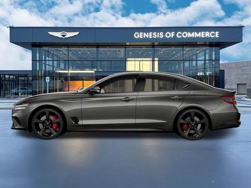 Gray 2026 Genesis G70 3.3T Sport Prestige