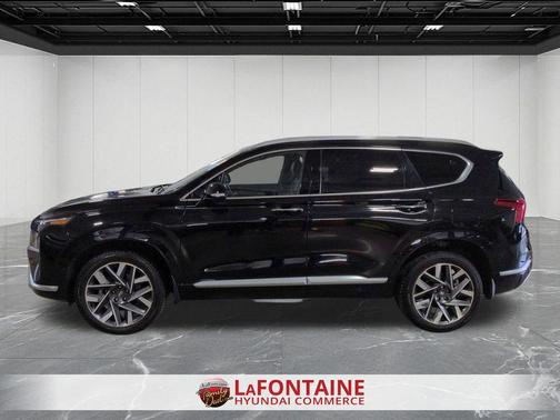 Twilight Black 2023 Hyundai SANTA FE Calligraphy