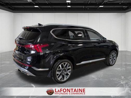 Twilight Black 2023 Hyundai SANTA FE Calligraphy