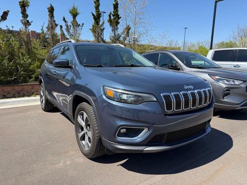 Slate Blue Pearlcoat 2020 Jeep Cherokee Limited