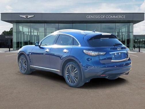 Iridium Blue 2017 INFINITI QX70 Base