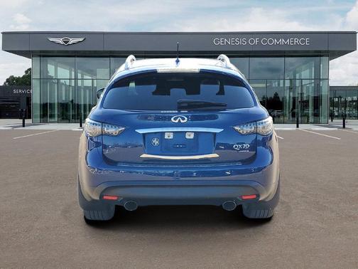 Iridium Blue 2017 INFINITI QX70 Base