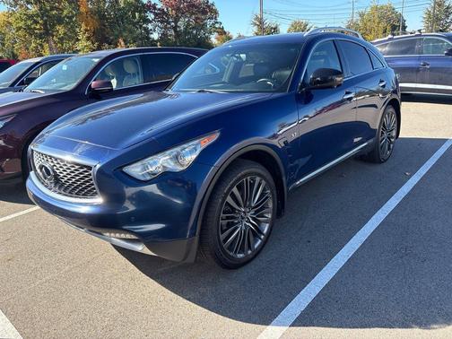 Iridium Blue 2017 INFINITI QX70 Base