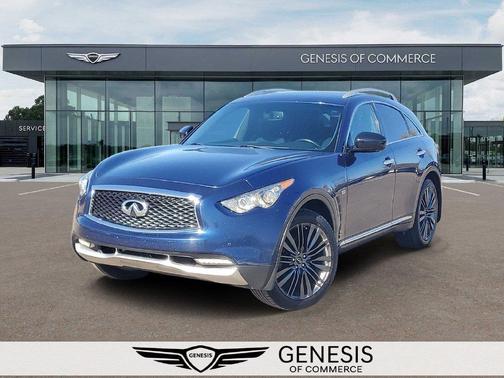 Iridium Blue 2017 INFINITI QX70 Base