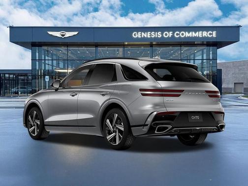 Silver 2026 Genesis GV70 3.5T Sport Advanced