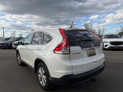 White Diamond Pearl 2014 Honda CR-V EX-L