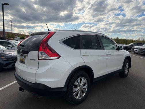 White Diamond Pearl 2014 Honda CR-V EX-L