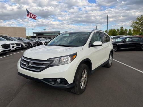 White Diamond Pearl 2014 Honda CR-V EX-L