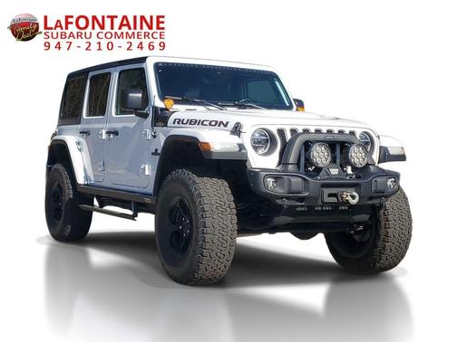Bright White Clearcoat 2020 Jeep Wrangler Unlimited Rubicon