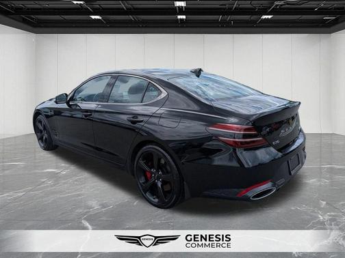 Black 2026 Genesis G70 3.3T Sport Prestige