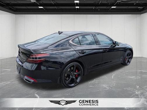 Black 2026 Genesis G70 3.3T Sport Prestige