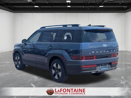 Atlantic Blue 2026 Hyundai SANTA FE HEV SEL