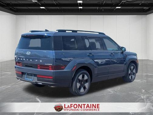 Atlantic Blue 2026 Hyundai SANTA FE HEV SEL