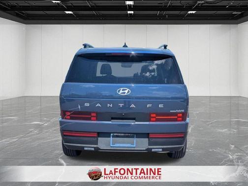 Atlantic Blue 2026 Hyundai SANTA FE HEV SEL