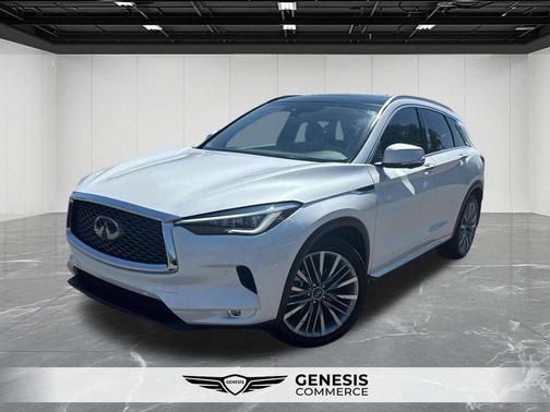 Radiant White 2024 INFINITI QX50 SENSORY