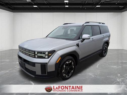 Shimmering Silver 2025 Hyundai SANTA FE SEL