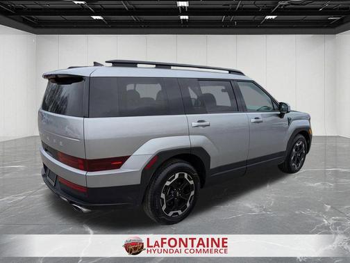 Shimmering Silver 2025 Hyundai SANTA FE SEL