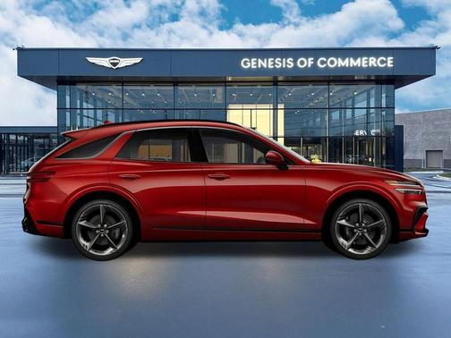 Red 2026 Genesis GV70 2.5T Sport Prestige