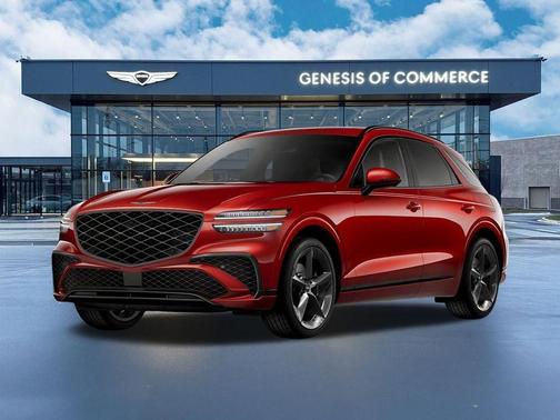 Red 2026 Genesis GV70 2.5T Sport Prestige