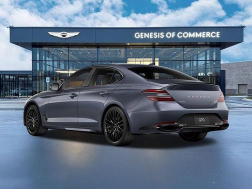 Blue 2026 Genesis G70 3.3T Prestige Graphite