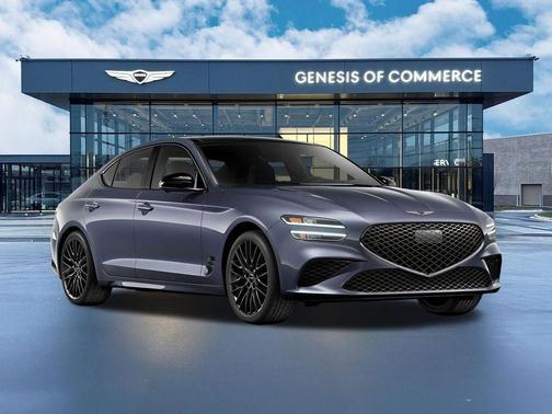 Blue 2026 Genesis G70 3.3T Prestige Graphite