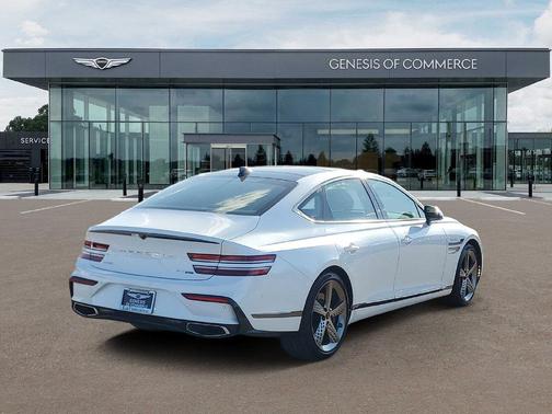 Alta White 2026 Genesis G80 3.5T Sport Prestige