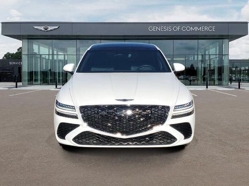 Alta White 2026 Genesis G80 3.5T Sport Prestige