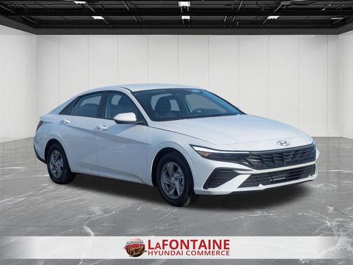 White 2026 Hyundai ELANTRA SE