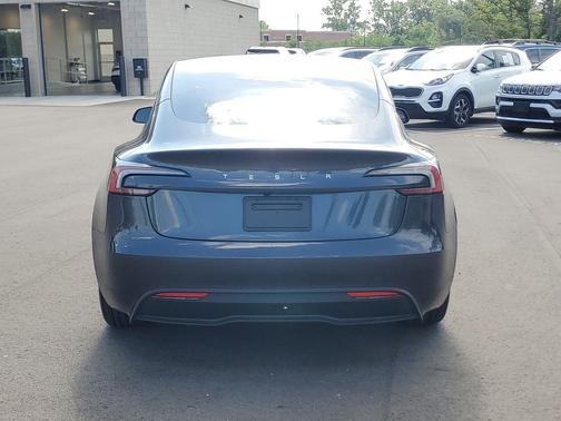 Stealth Gray 2025 Tesla Model 3 Long Range