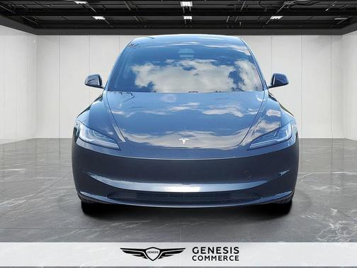Stealth Gray 2025 Tesla Model 3 Long Range