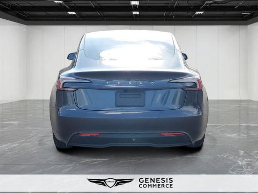 Stealth Gray 2025 Tesla Model 3 Long Range