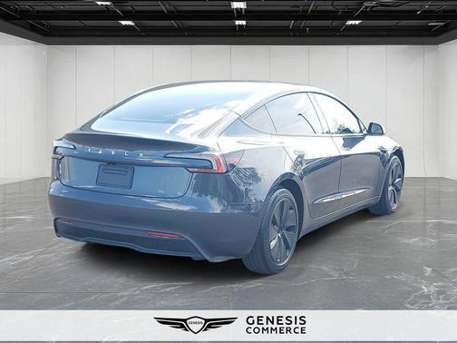 Stealth Gray 2025 Tesla Model 3 Long Range