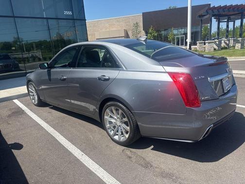 Steel Metallic 2019 Cadillac CTS 2.0L Turbo Luxury