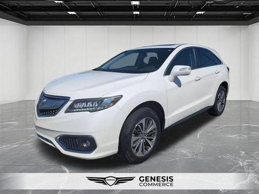 White Diamond Pearl 2017 Acura RDX Advance Package
