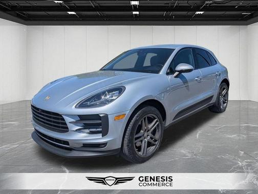 Blue 2021 Porsche Macan Base