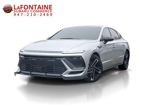 Silver 2024 Hyundai SONATA N Line