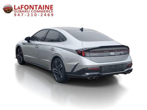 Silver 2024 Hyundai SONATA N Line