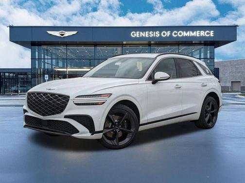 Alta White 2026 Genesis GV70 3.5T Sport Prestige