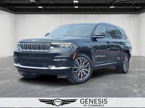 Diamond Black 2023 Jeep Grand Cherokee L Summit