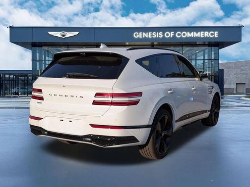 Alta White 2026 Genesis GV80 3.5T Prestige Black