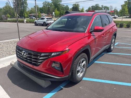 Calypso Red 2022 Hyundai TUCSON SEL