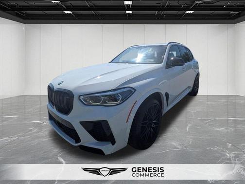 Alpine White 2021 BMW X5 M Base